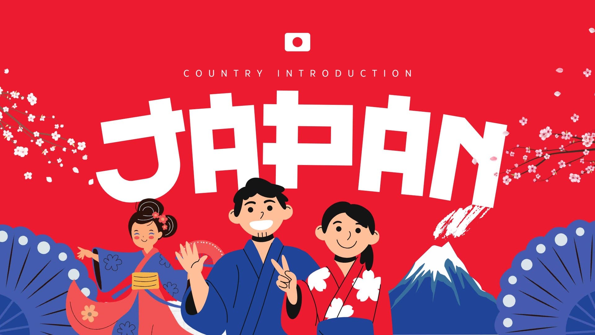 Japan Country Introduction - Educational Presentation slide 1